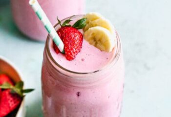 Strawberry Banana Protein Smoothie