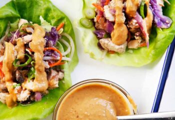 Thai Peanut Lettuce Wraps (Low-FODMAP)