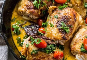 Creamy Tuscan Chicken (Low-FODMAP)