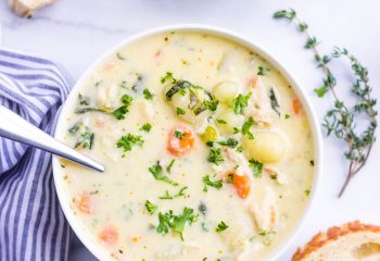 Homestyle Chicken & Gnocchi Soup